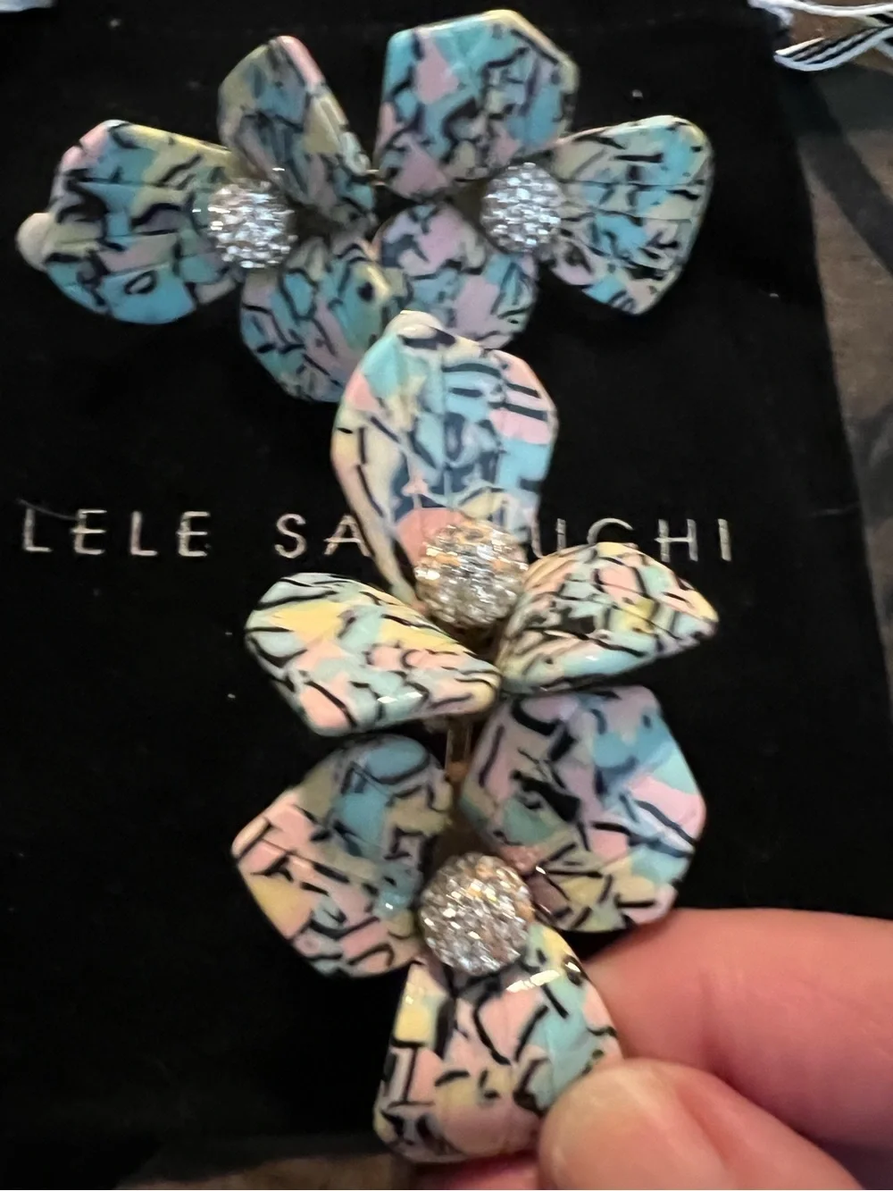 🔥🔥ONE ITEM DEAL OF THE DAY LELE SADOUGUI Authentic Earrings Reduced Buy Now Save